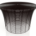 3d model High coffee table (Black) - preview
