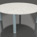 3d model Coffee table D 90 (Blue grey, DEKTON Sirocco) - preview