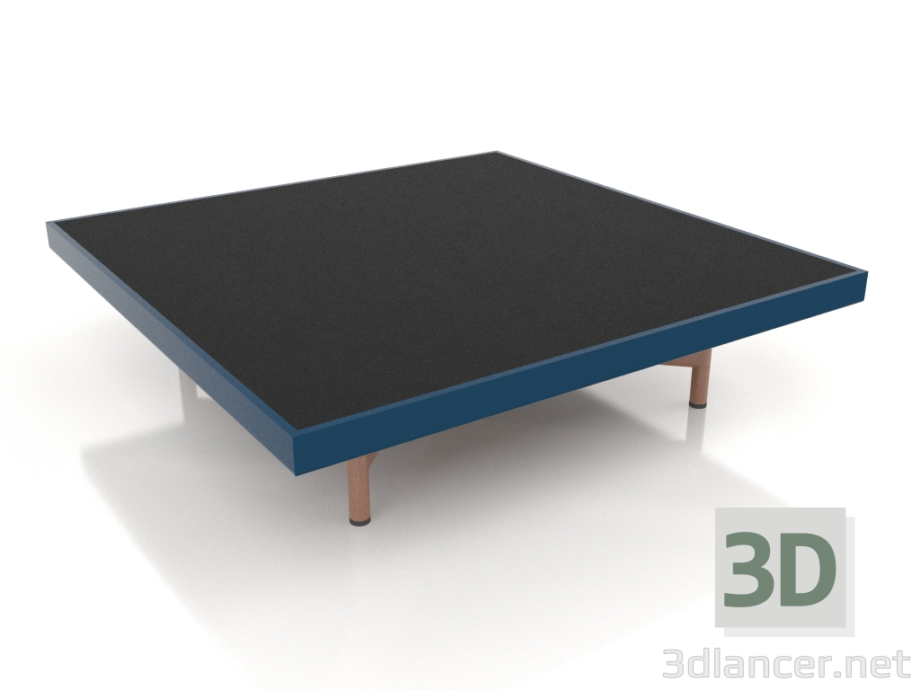 Modelo 3d Mesa de centro quadrada (azul cinza, DEKTON Domoos) - preview