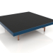 3d модель Квадратный журнальный столик (Grey blue, DEKTON Domoos) – превью