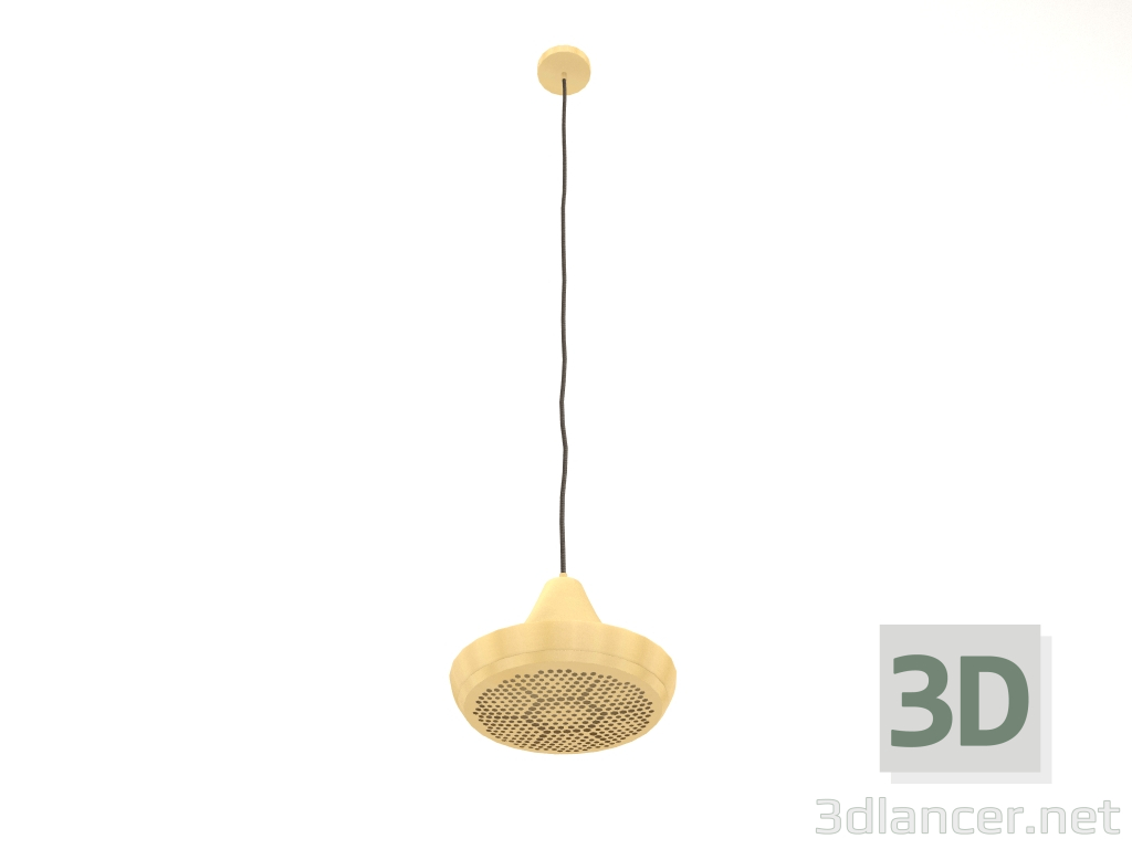 3d model Lámpara colgante Gringo (Latón) - vista previa