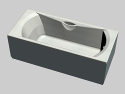 Прямоугольная ванна с панелями Sonata 180