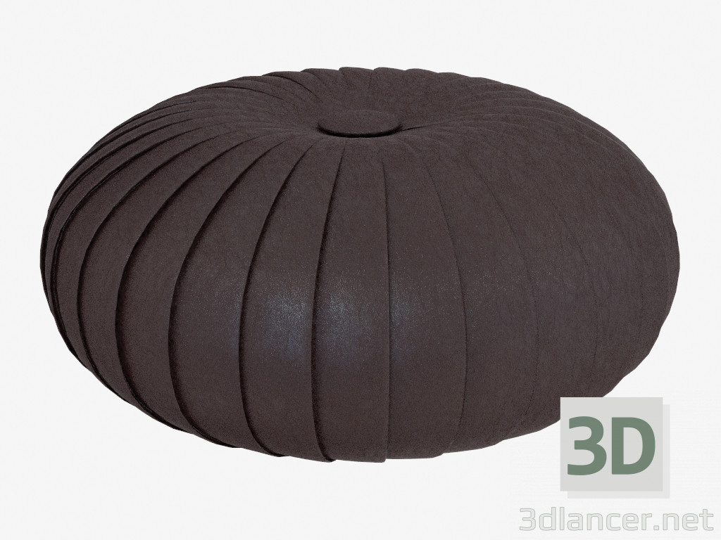 3D Modell Puff Leder Stern - Vorschau