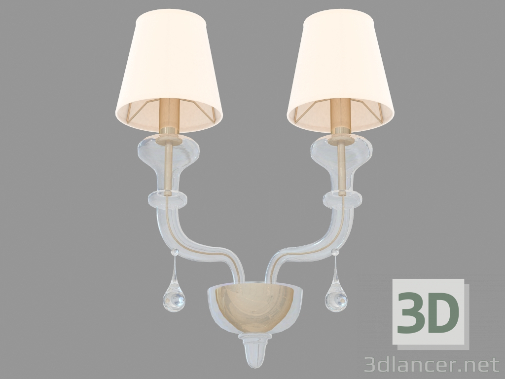 3D modeli Duvar lambası (W110189 2) - önizleme
