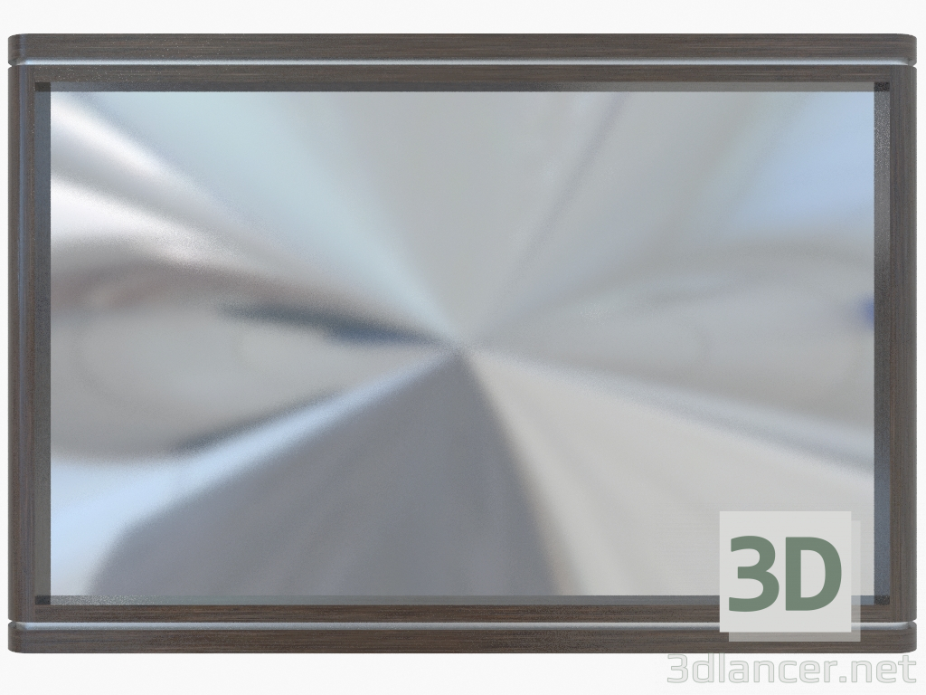 3d model Mirror rectangular wall (460-94) - preview