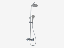 Shower column with Jaskier bath mixer (NAC 01JM)