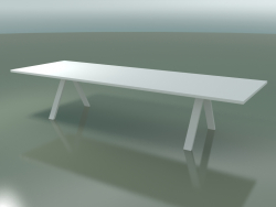 Tavolo con piano di lavoro standard 5002 (H 74 - 360 x 120 cm, F01, composizione 1)