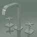 3d model 3-hole basin mixer 170 (36108800, Stainless Steel Optic) - preview