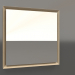 modello 3D Specchio ZL 21 (400x400, legno bianco) - anteprima
