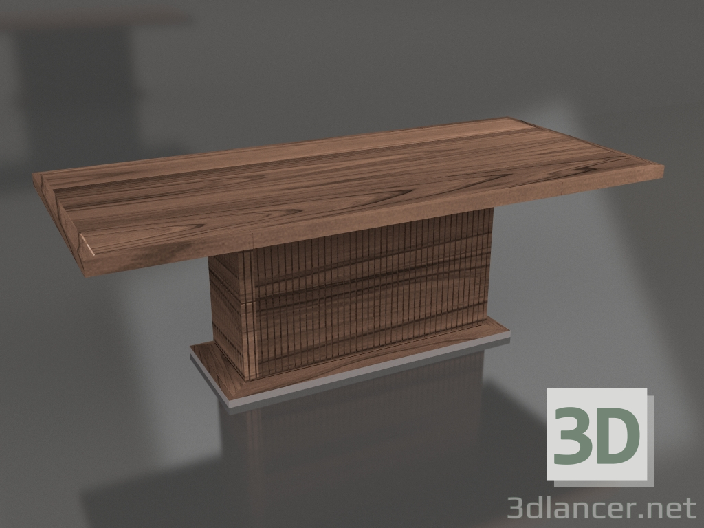 3d модель Стол обеденный Full table rectangular 220 – превью