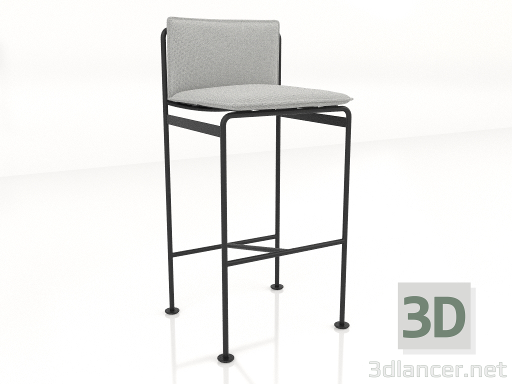 Modelo 3d Cadeira da barra - preview