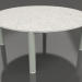 modèle 3D Table basse D 90 (Gris ciment, DEKTON Sirocco) - preview