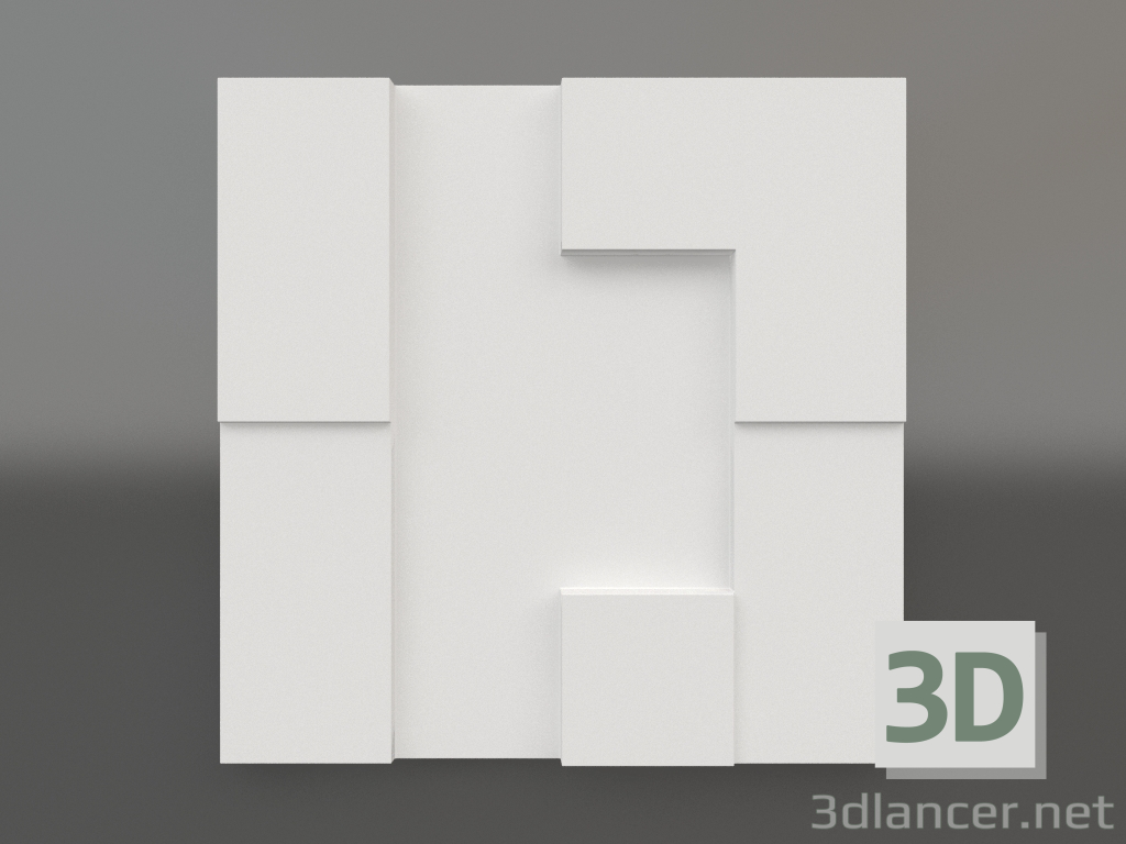 3d model 3d panel 042 2 - preview