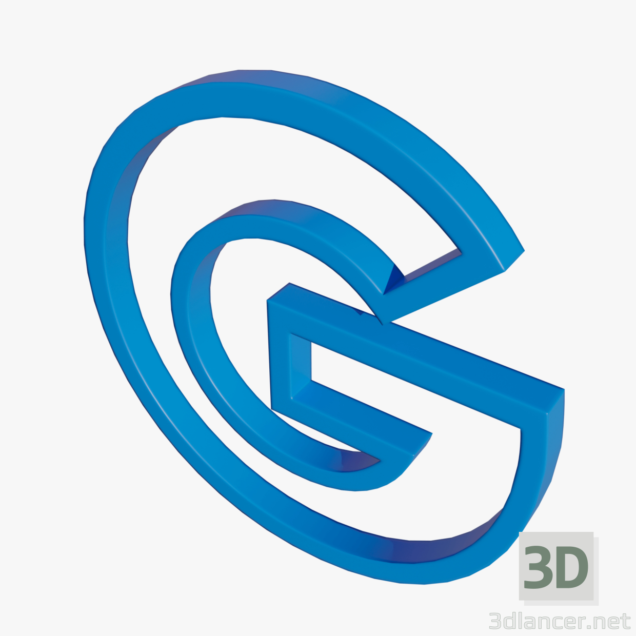 Google-Symbol 3D-Modell kaufen - Rendern