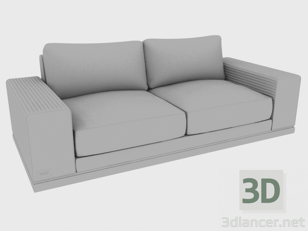 modello 3D Divano COHEN SOFA (240X105XH75) - anteprima