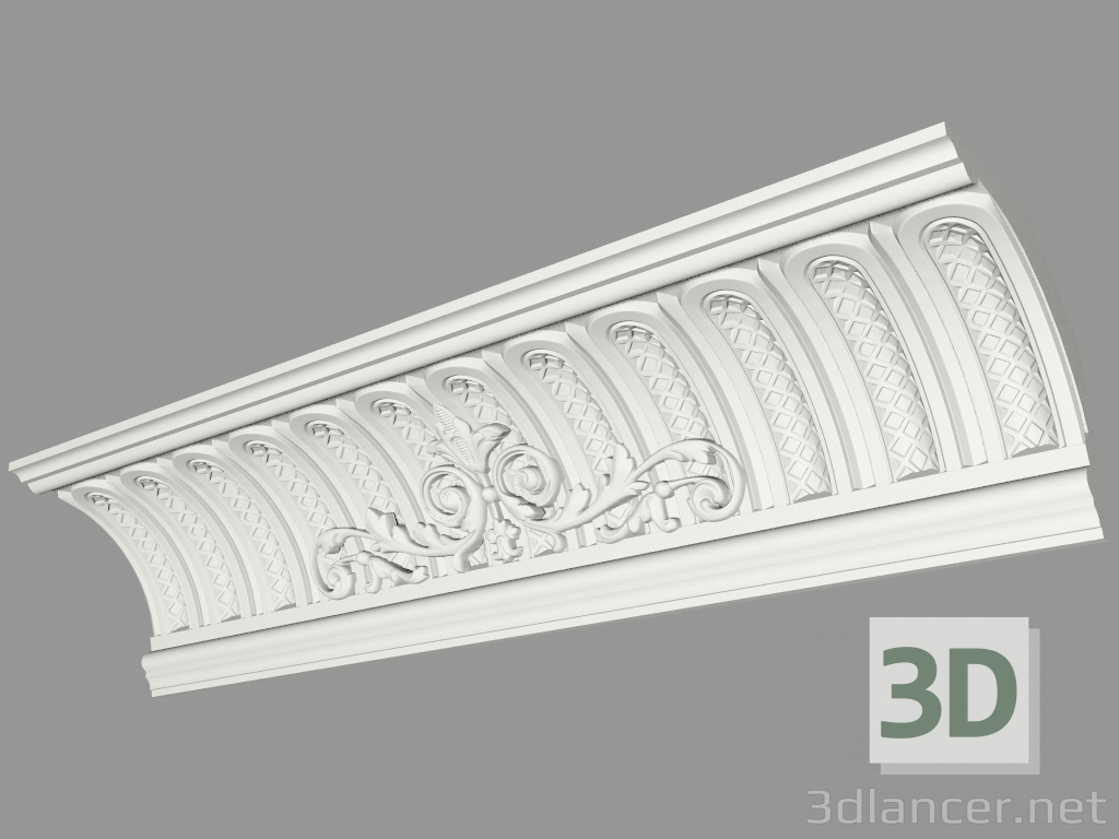 3d model Molded eaves (КФ65) - preview