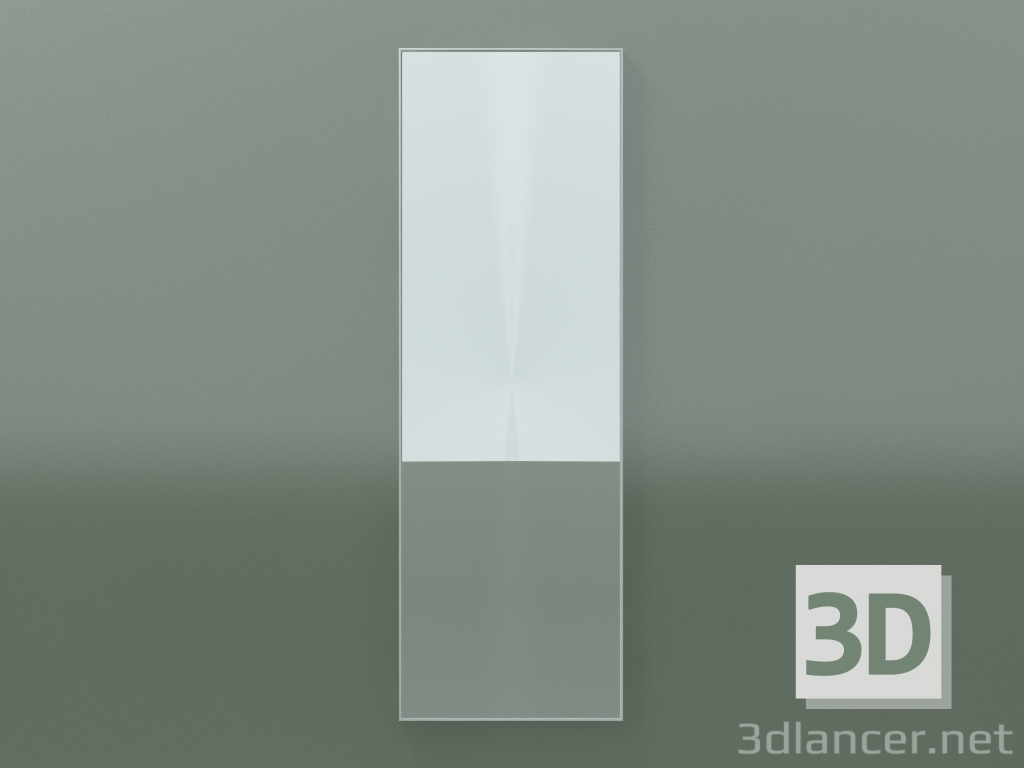 modello 3D Specchio Rettangolo (8ATBG0001, Glacier White C01, Н 144, L 48 cm) - anteprima