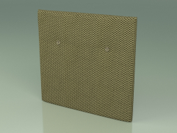 Sofa module 006 (back or armrest, 3D Net Olive)
