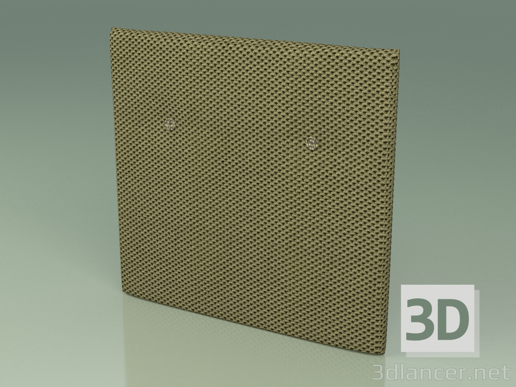 3d модель Диванний модуль 006 (спинка або підлокітник, 3D Net Olive) – превью