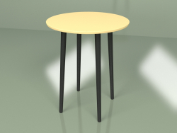 Mini table Spoutnik (jaune ocre)