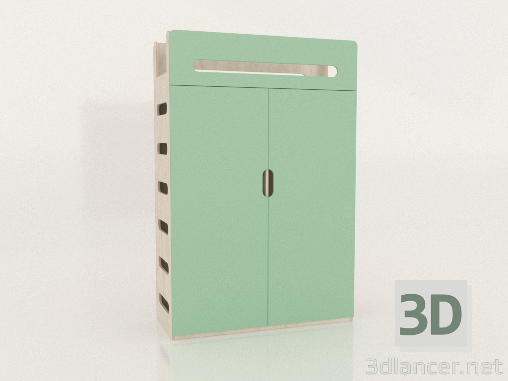 3D Modell Kleiderschrank geschlossen MOVE WA (WMMWA2) - Vorschau