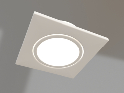 Lampe LED LTM-S60x60WH-Frost 3W Blanc Jour 110deg