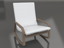 Cadeira de balanço (bronze)