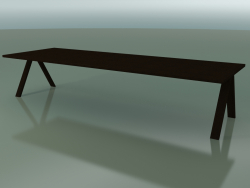 Table with standard worktop 5002 (H 74 - 360 x 120 cm, wenge, composition 2)