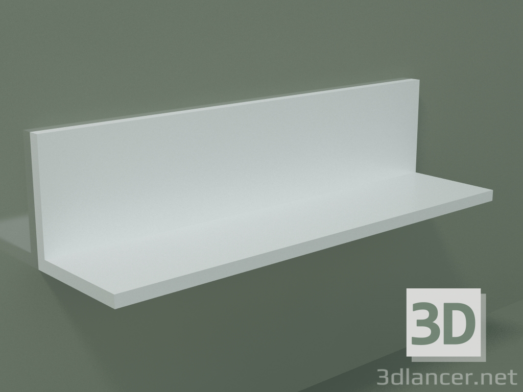 3D modeli Raf (90U20001, Glacier White C01, L 48, P 12, H 12 cm) - önizleme