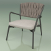 3D modeli Yumuşak koltuklu koltuk 227 (Metal Duman, Dolgulu Kemer Gri-Kum) - önizleme