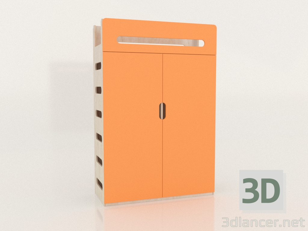 3D Modell Kleiderschrank geschlossen MOVE WA (WOMWA2) - Vorschau
