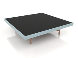 Tavolino quadrato (Grigio blu, DEKTON Domoos)