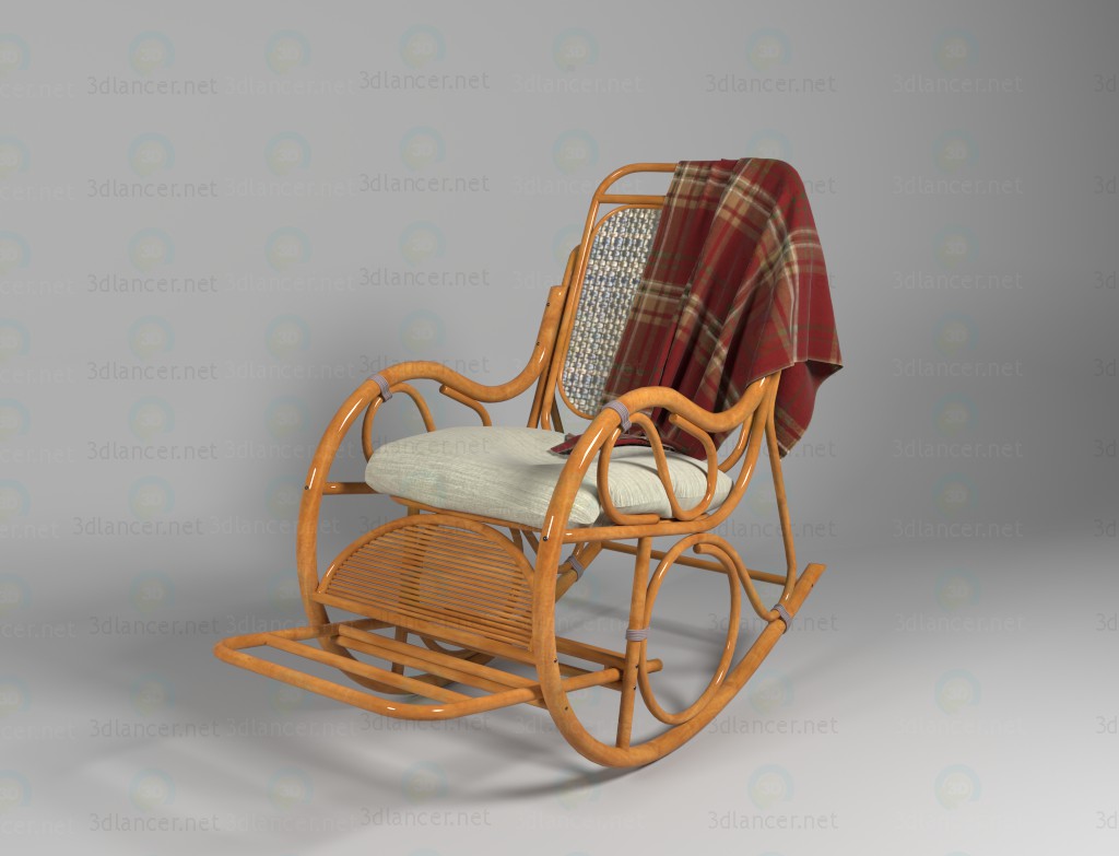 3d крісло качалка модель купити - зображення 3d крісло качалка модель купити - зображення