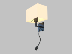 Wandlampe (14202A weiß)