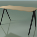 3d model Rectangular table 5407 (H 74 - 69x139 cm, laminate Fenix F03, V44) - preview