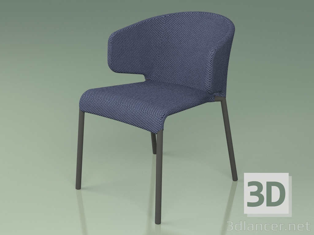 3D Modell Stuhl 011 (3D Netz Navy) - Vorschau