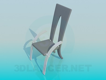 3d модель Сучасний стілець – превью