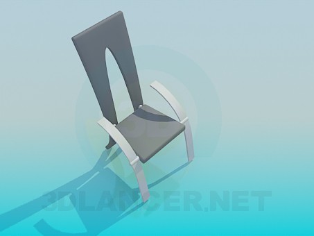 3d модель Современный стул – превью 3d модель Современный стул – превью