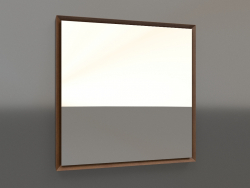 Espelho ZL 21 (600x600, madeira marrom claro)