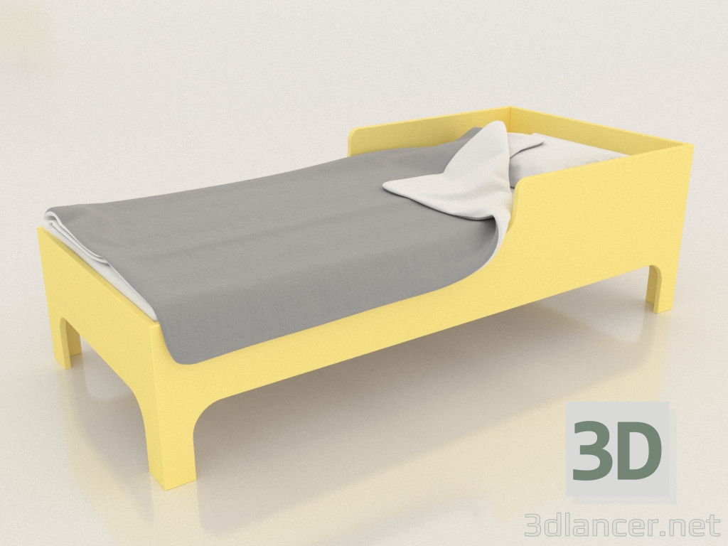 3d модель Ліжко MODE A (BCDAA0) – превью