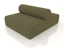 Oak modular sofa (section 2.2)
