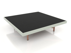 Square coffee table (Cement gray, DEKTON Domoos)