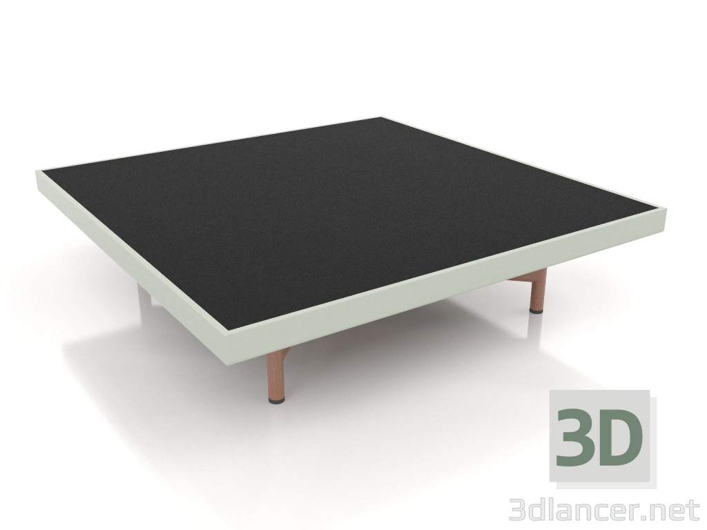 3d модель Квадратный журнальный столик (Cement grey, DEKTON Domoos) – превью