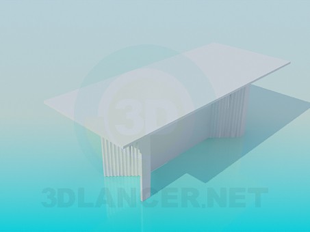 3d модель Великий стіл – превью 3d модель Великий стіл – превью