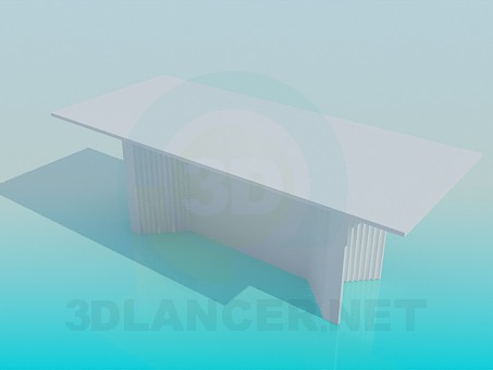 3d модель Великий стіл – превью 3d модель Великий стіл – превью