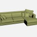 3D Modell Sofa 3 Abstand - Vorschau