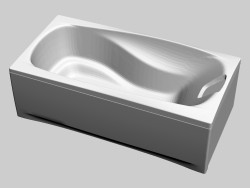 Прямоугольная ванна с панелями XXL (190x95)