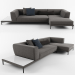 3d model Sillon en L - vista previa