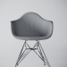 modèle 3D de Chaise Eames DAR Blanc acheter - rendu
