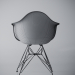 3d Chair Eames DAR White model buy - render